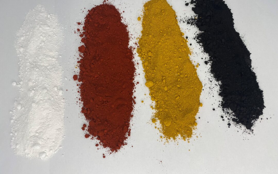 The use of treated pigments in cosmetics